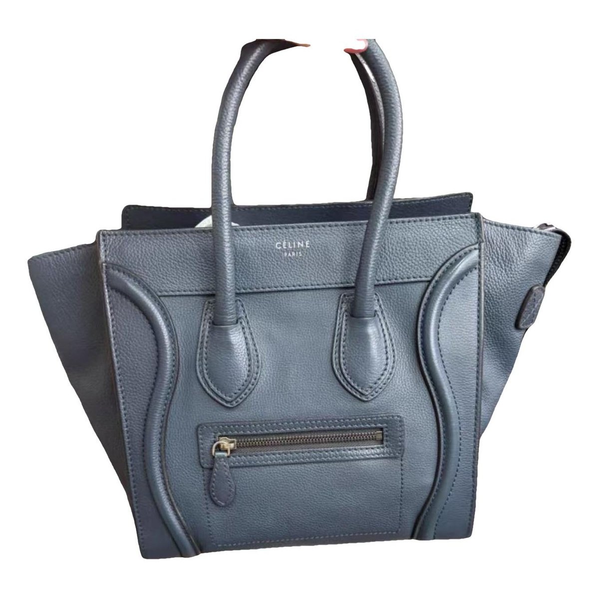 Luggage leather tote