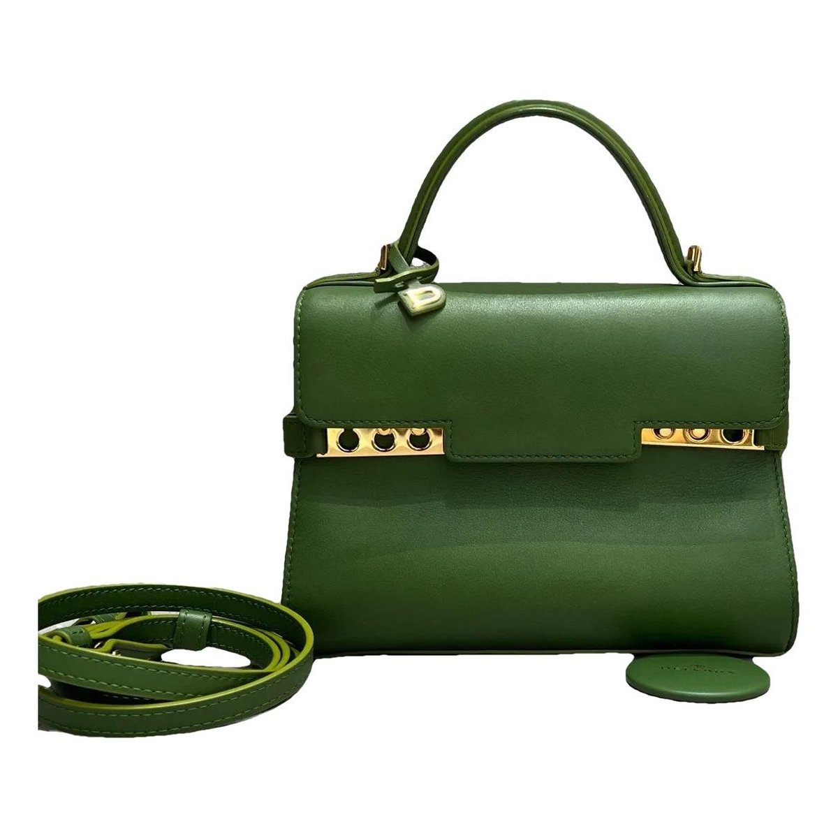 Tempête leather crossbody bag