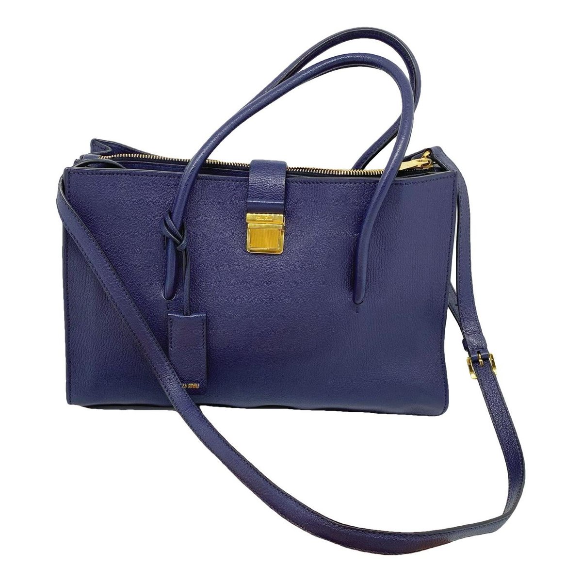 Madras leather clutch bag