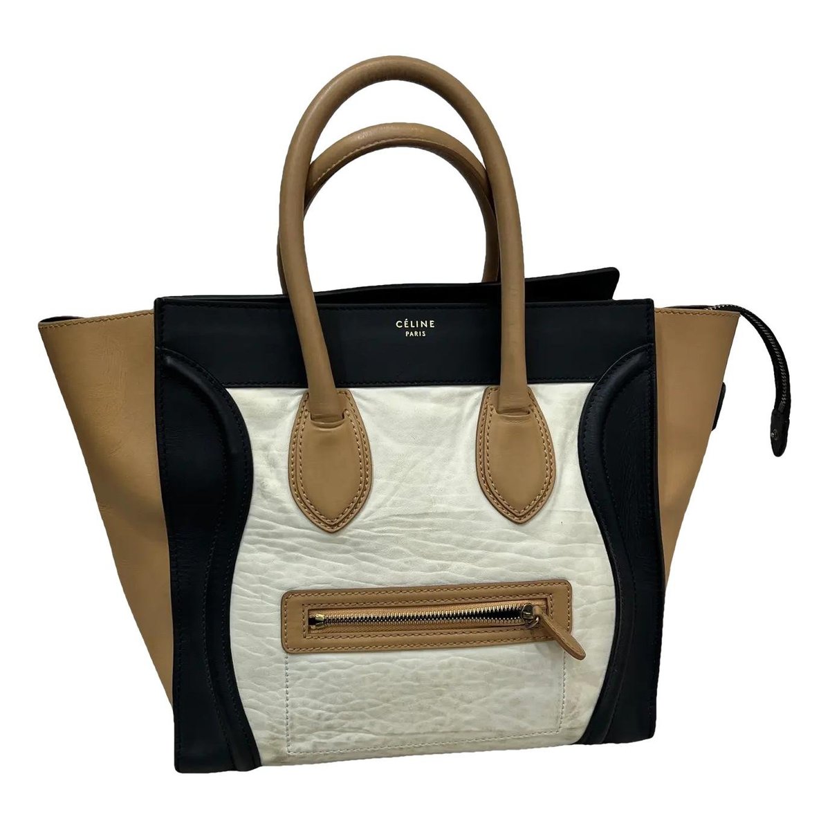 Luggage leather handbag