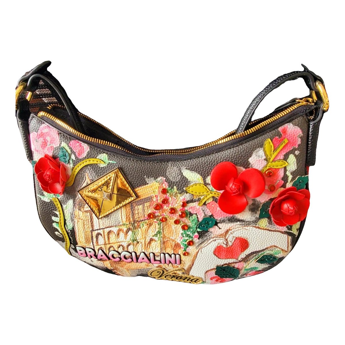 Leather handbag