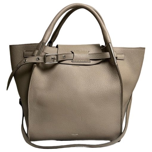 Big Bag leather handbag