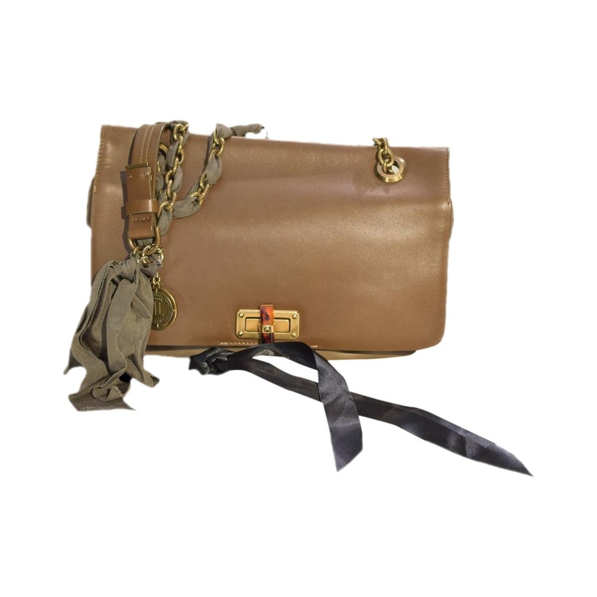 Happy leather handbag