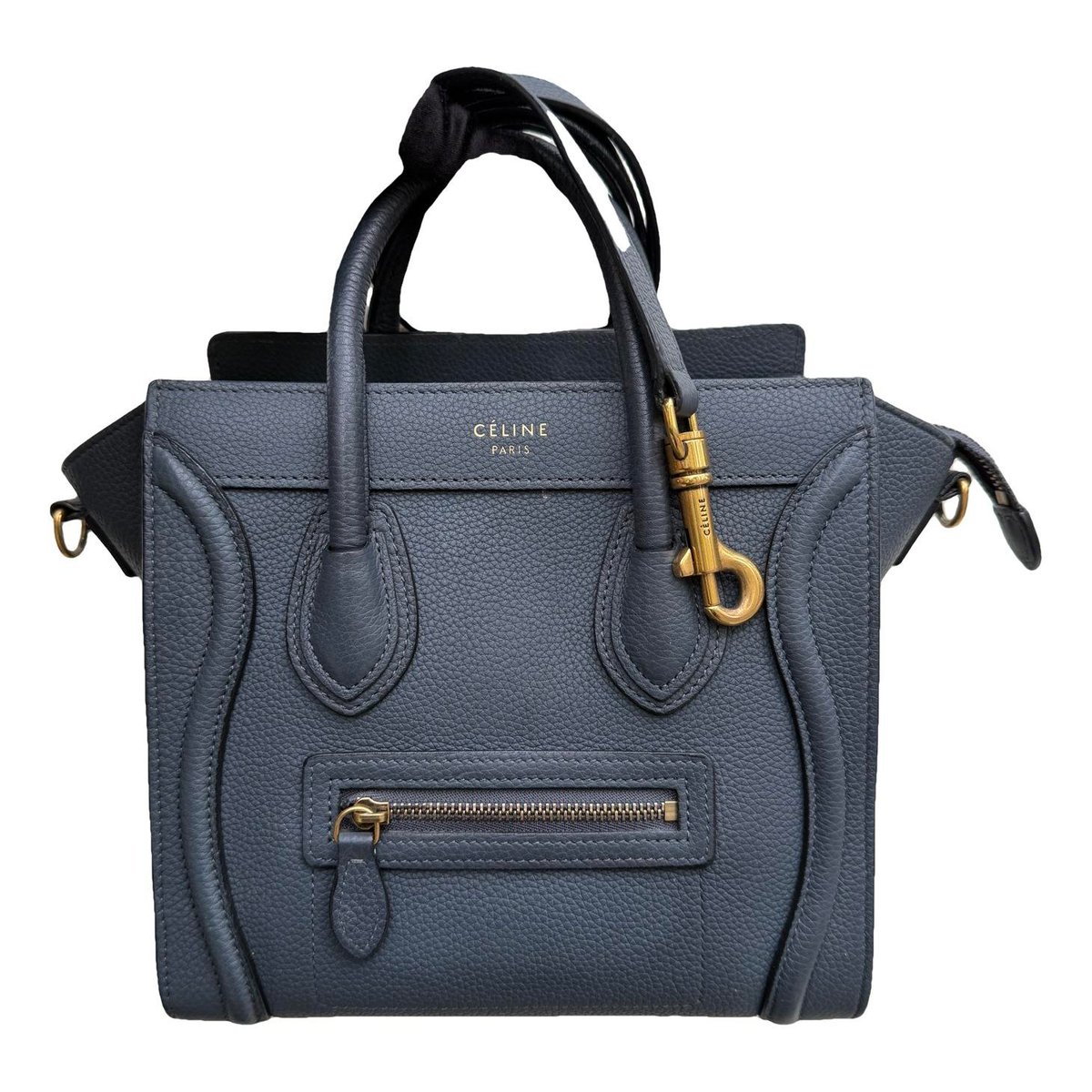 Nano Luggage leather handbag