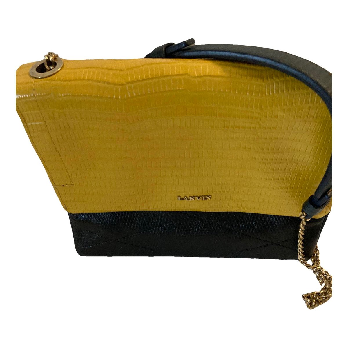 Happy leather crossbody bag