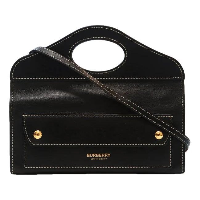 Pocket leather mini bag