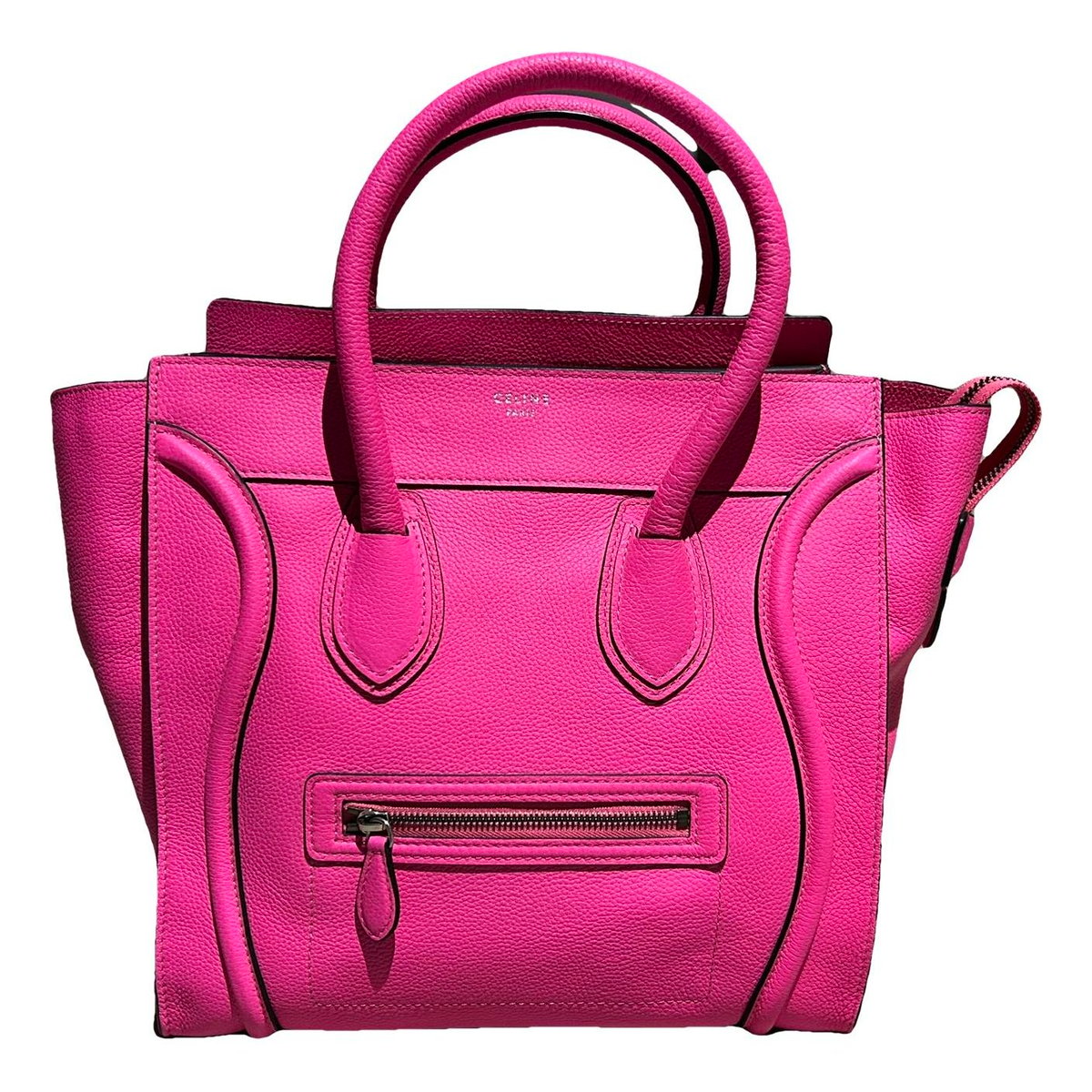Luggage leather handbag
