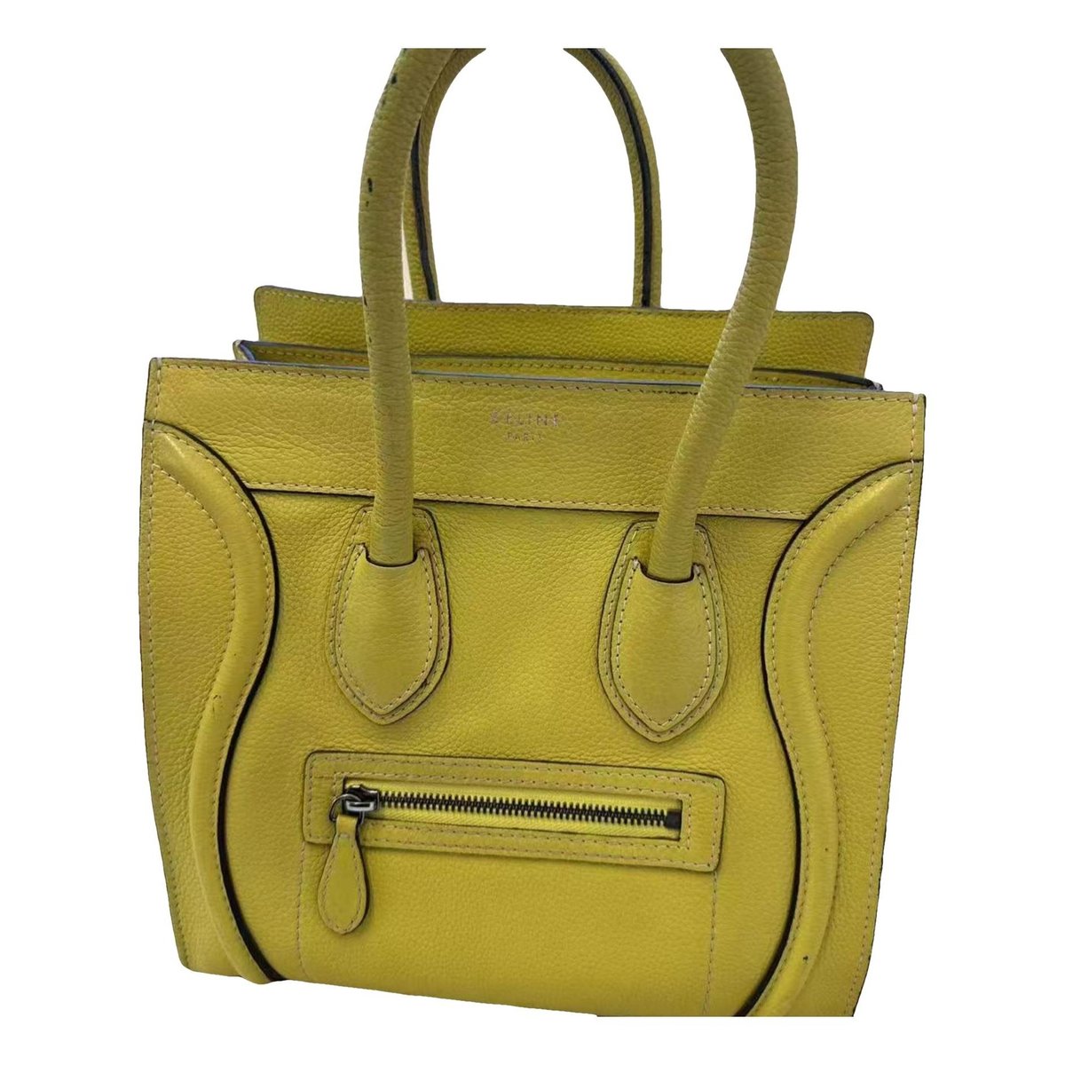 Luggage leather handbag