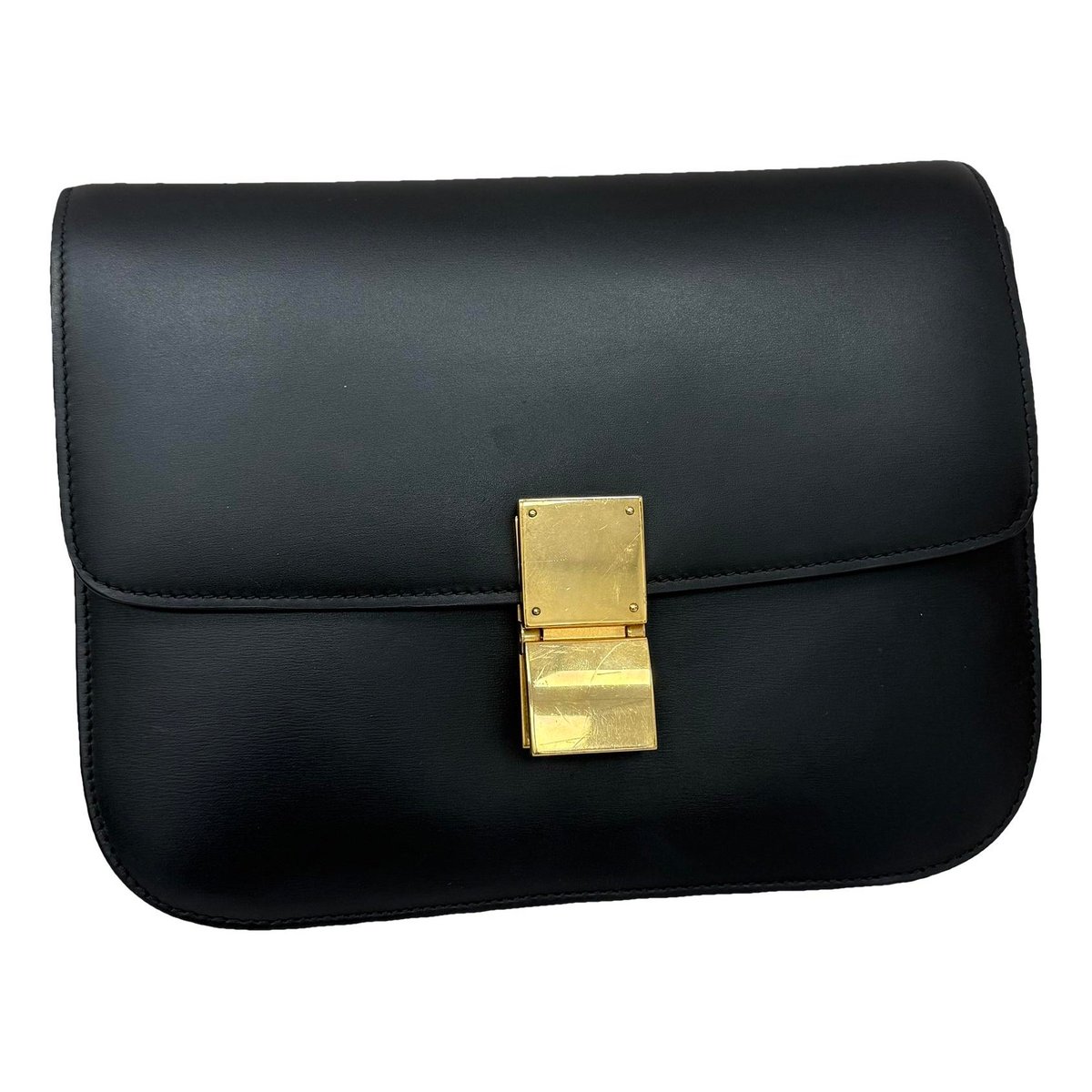 Classic leather handbag