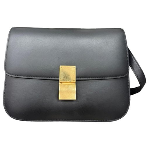 Classic leather handbag
