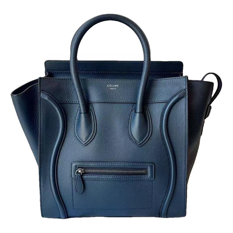 Luggage leather handbag