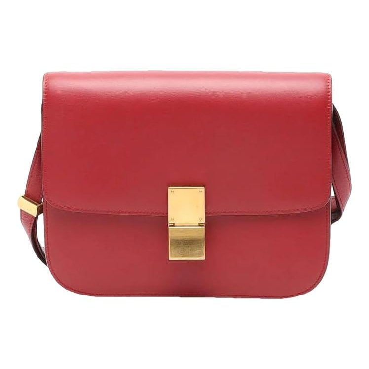 Classic leather handbag
