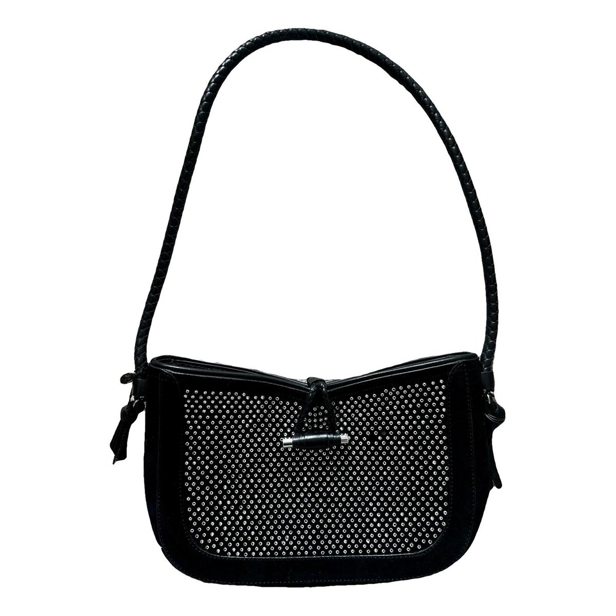 Velvet handbag