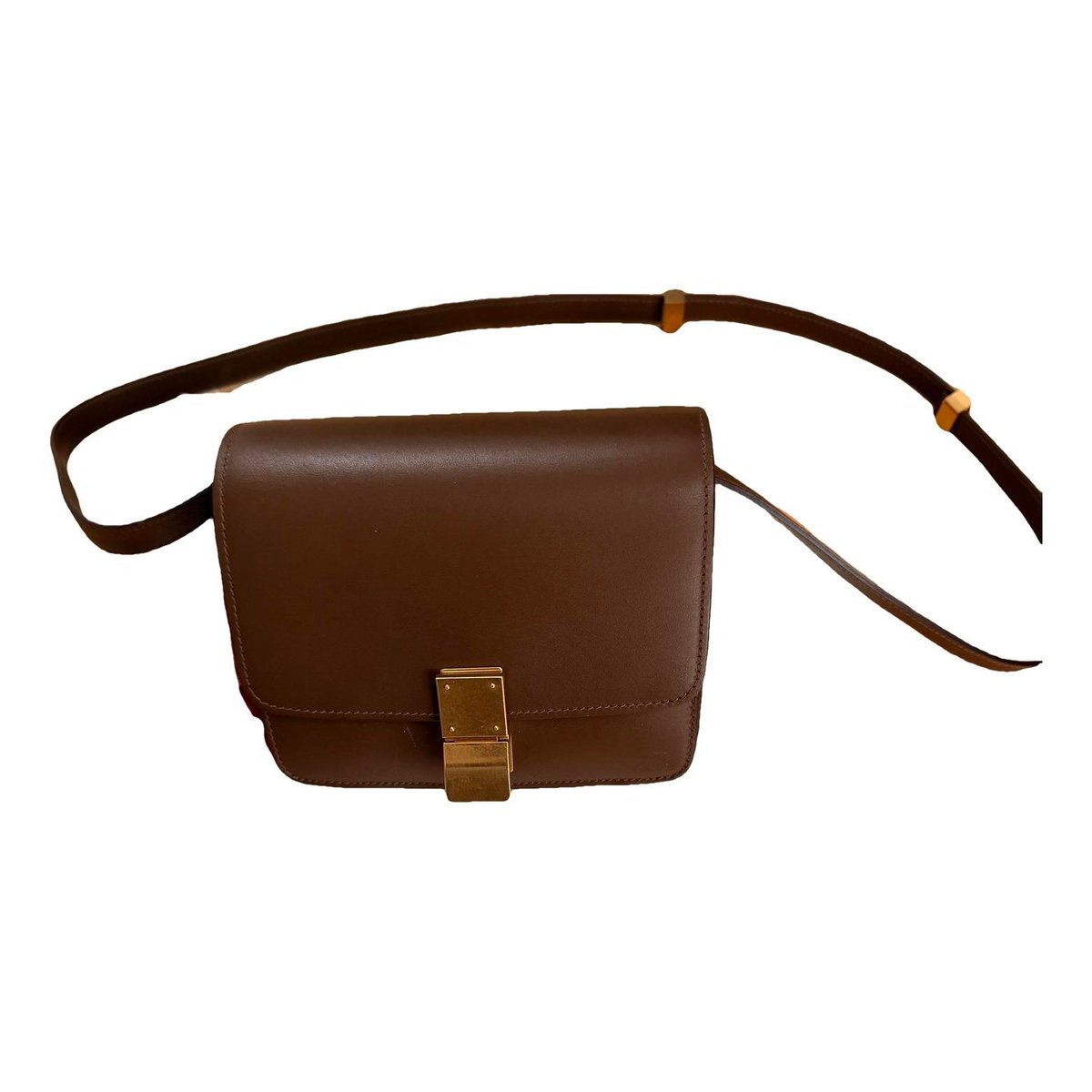 Classic leather crossbody bag