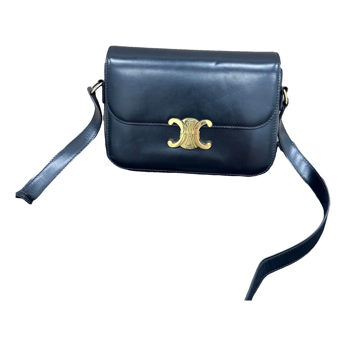 Triomphe leather handbag