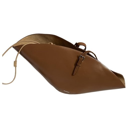 Shopper leather handbag