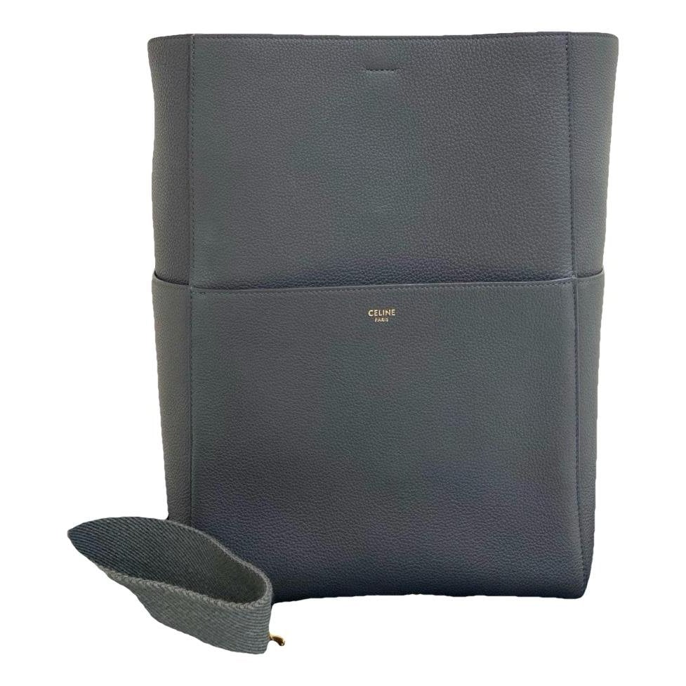 Seau Sangle leather handbag