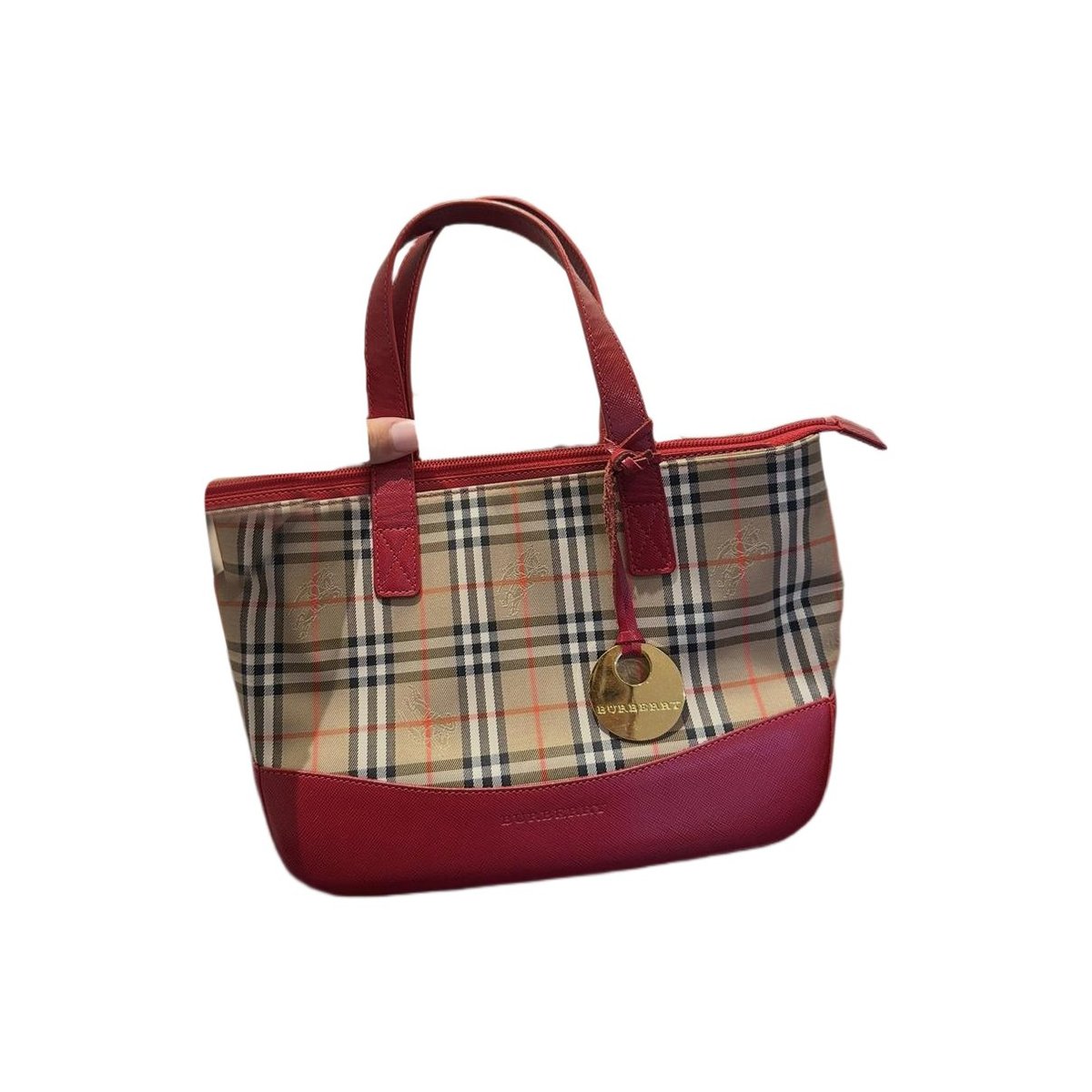 Canterbury patent leather handbag