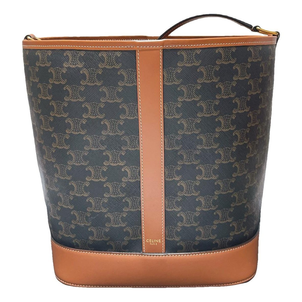 SAC SEAU leather handbag