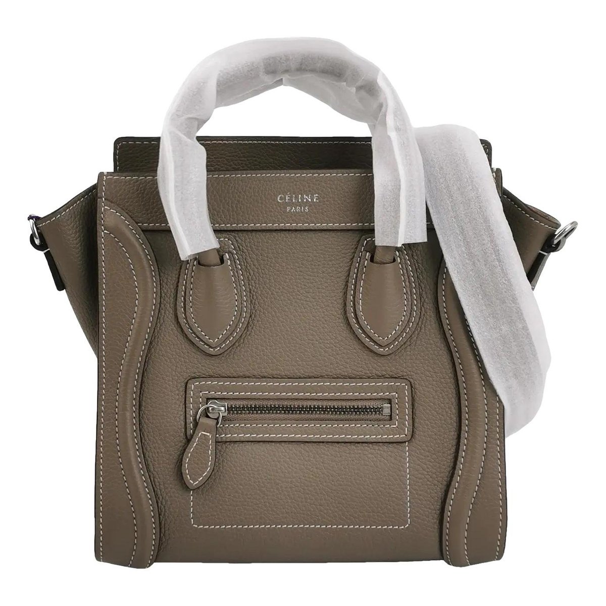 Nano Luggage leather handbag
