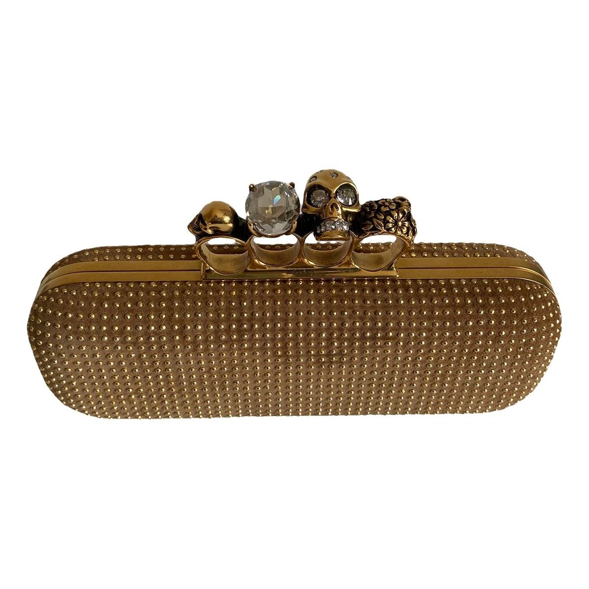 Knuckle clutch bag