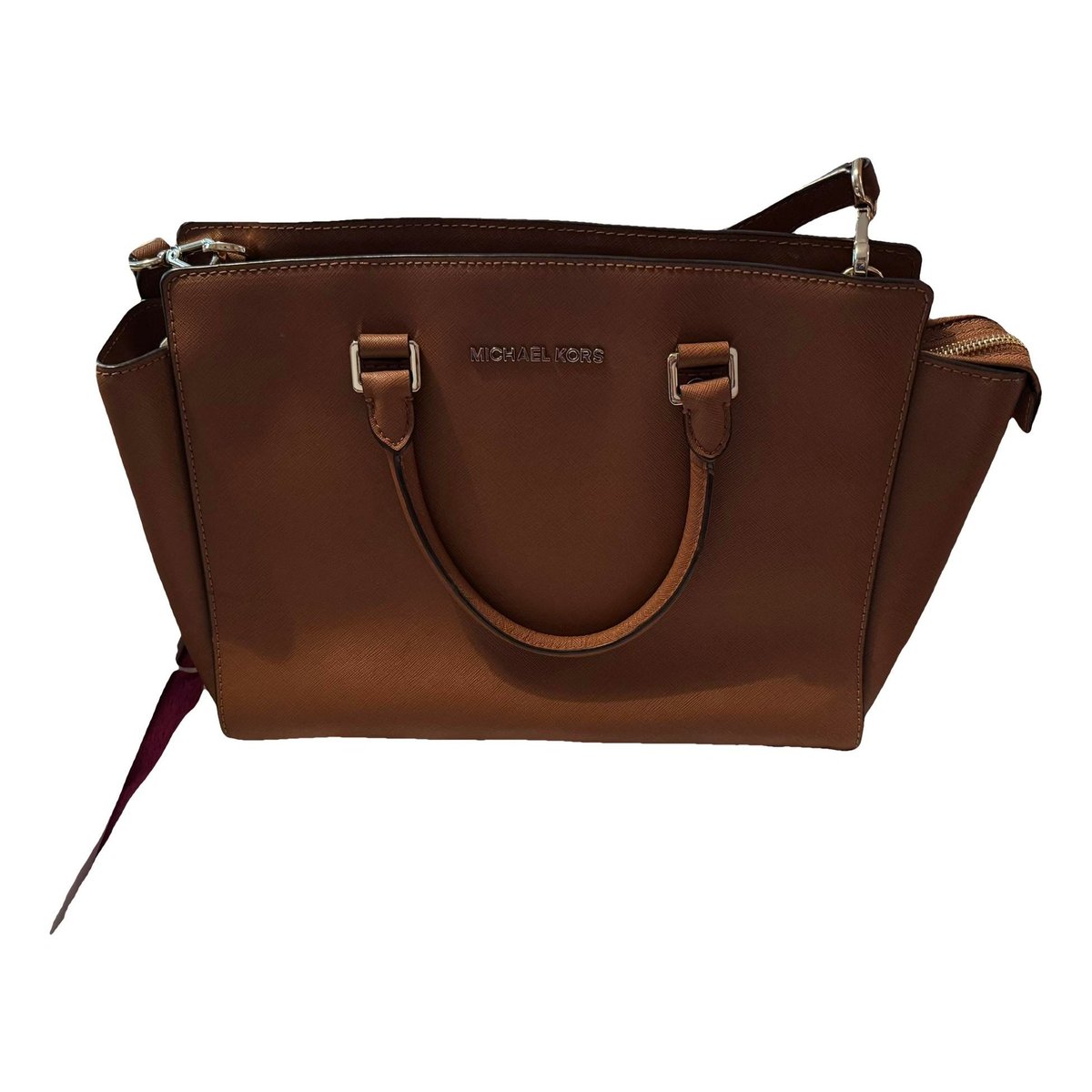 Selma leather handbag