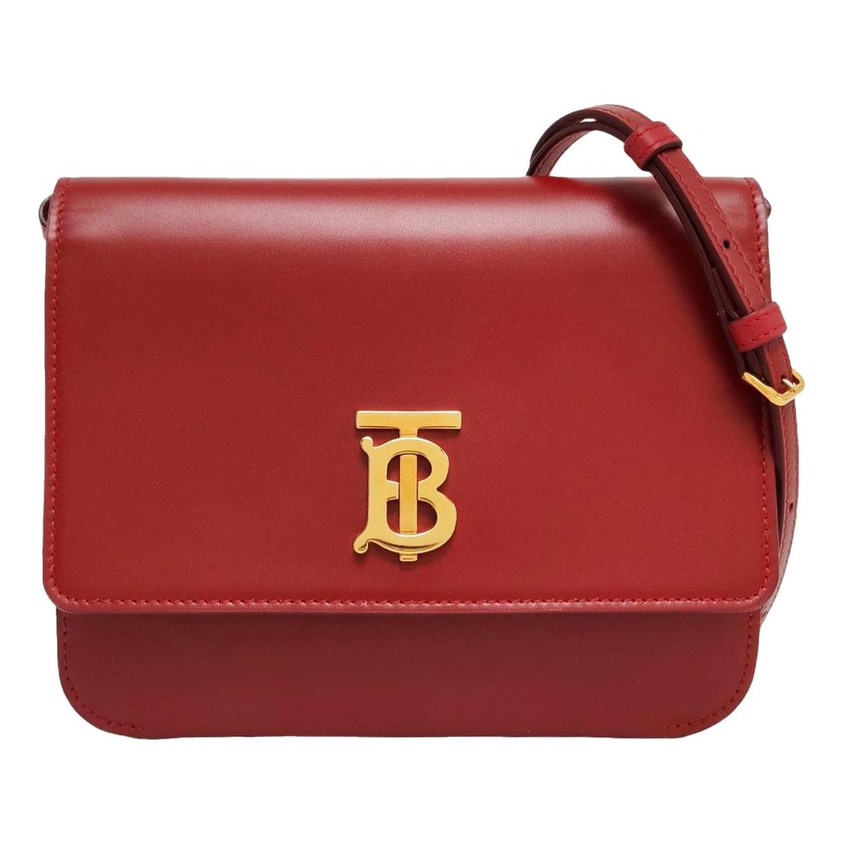 TB leather handbag