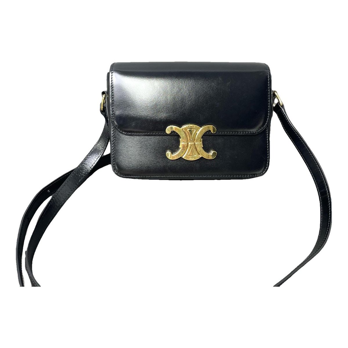Triomphe leather handbag