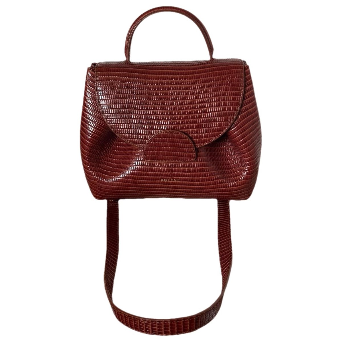 Numéro un nano leather handbag