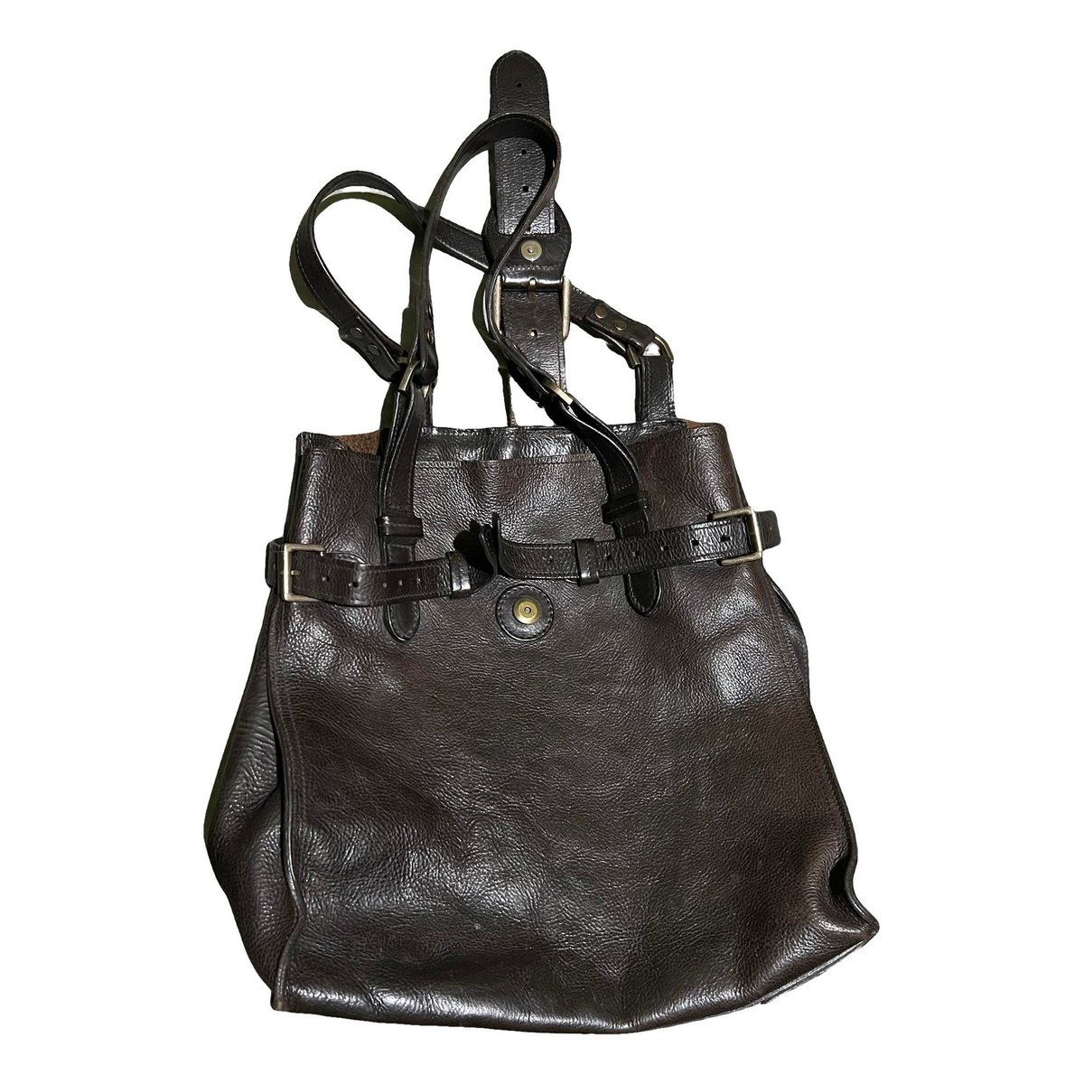Leather handbag