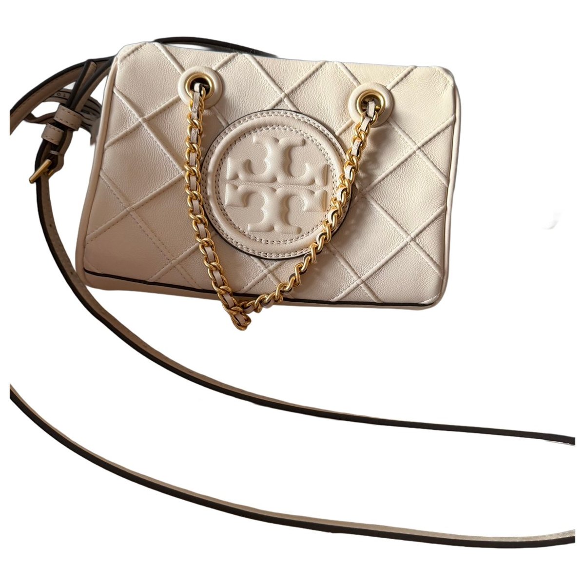 Leather crossbody bag