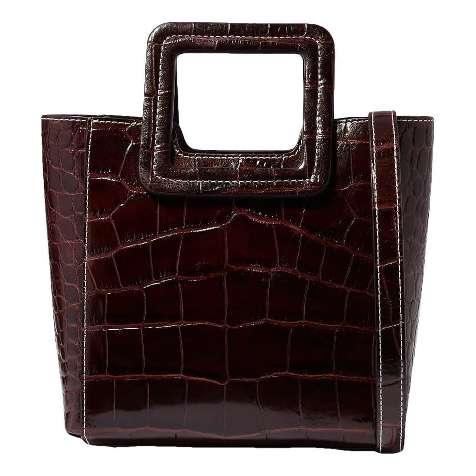 Mini Shirley leather handbag
