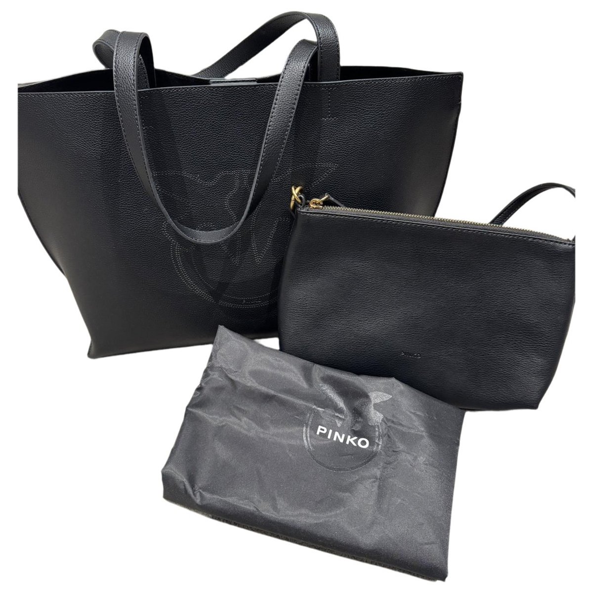Leather tote