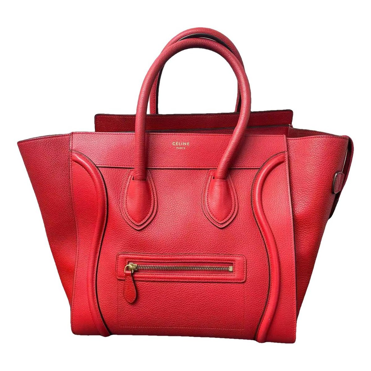 Luggage leather handbag
