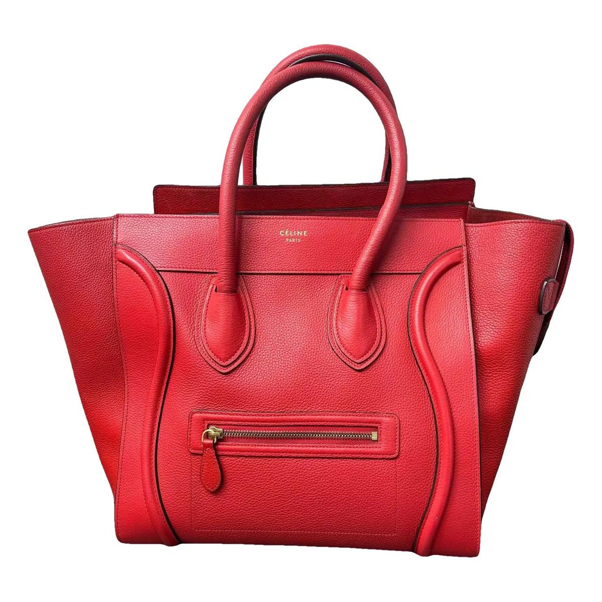 Luggage leather handbag