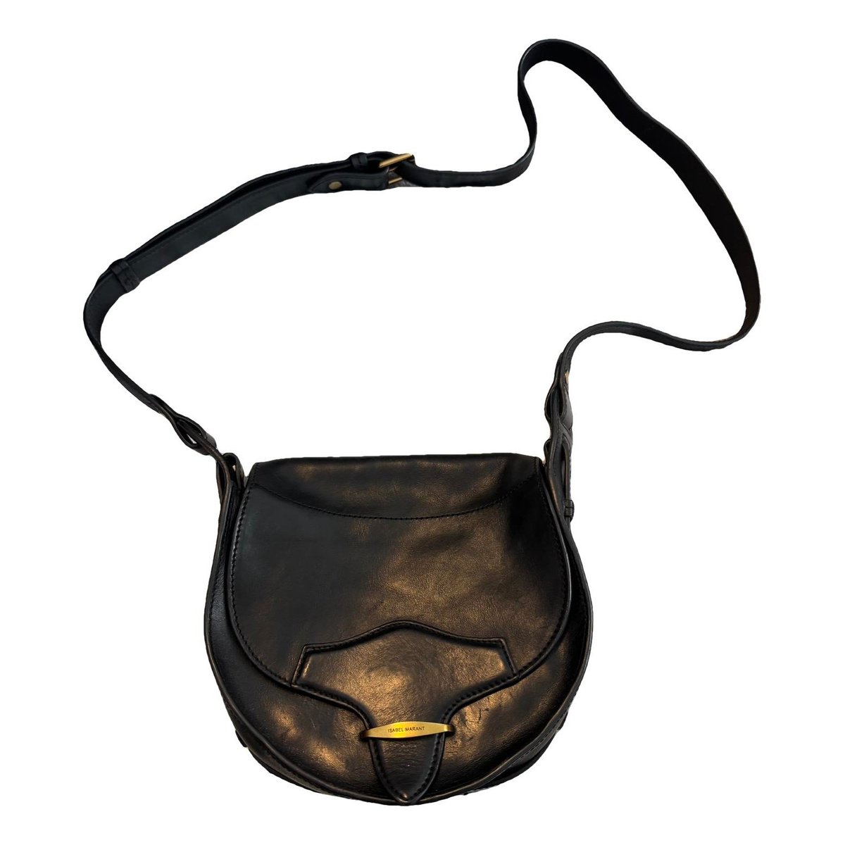 Leather crossbody bag