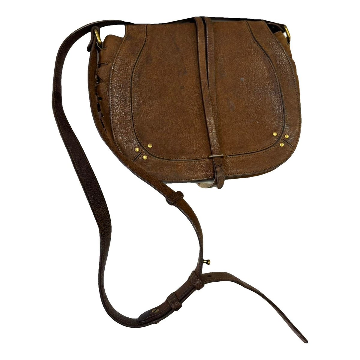 Leather crossbody bag