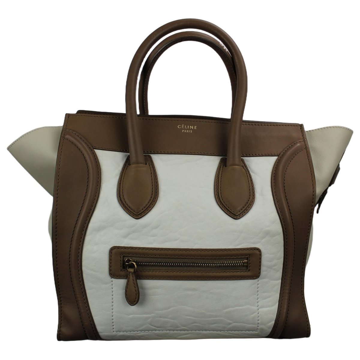 Luggage leather handbag