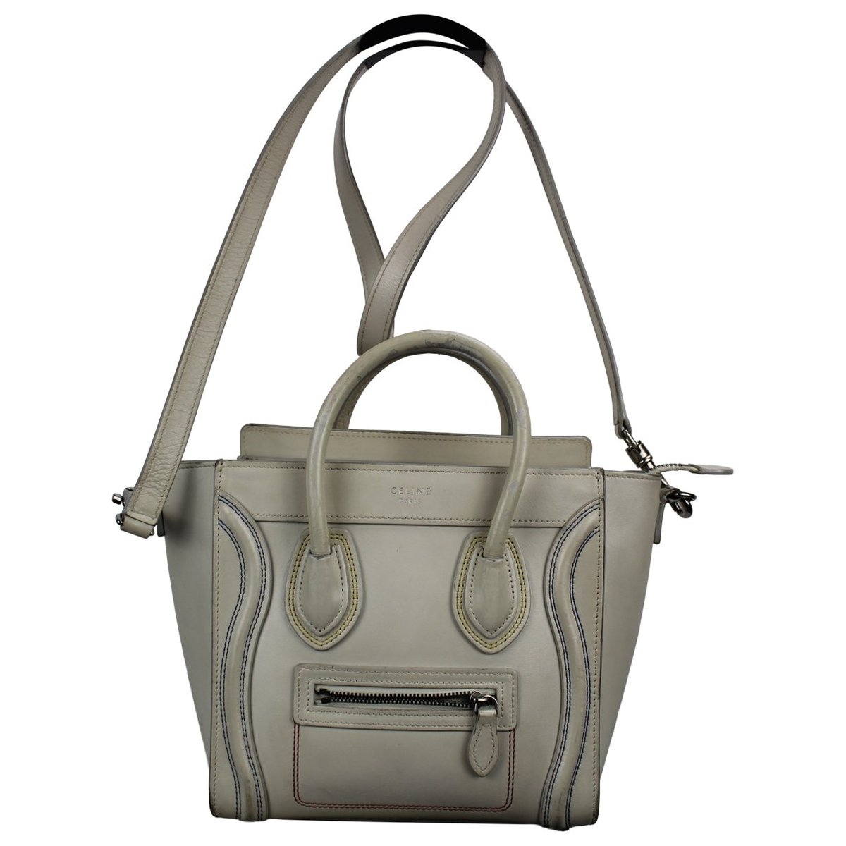 Luggage leather handbag