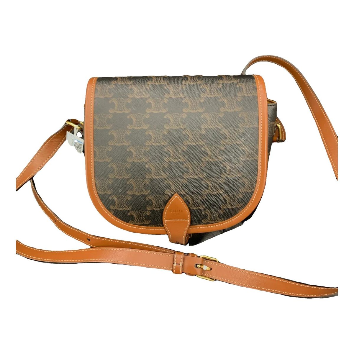 Folco leather crossbody bag
