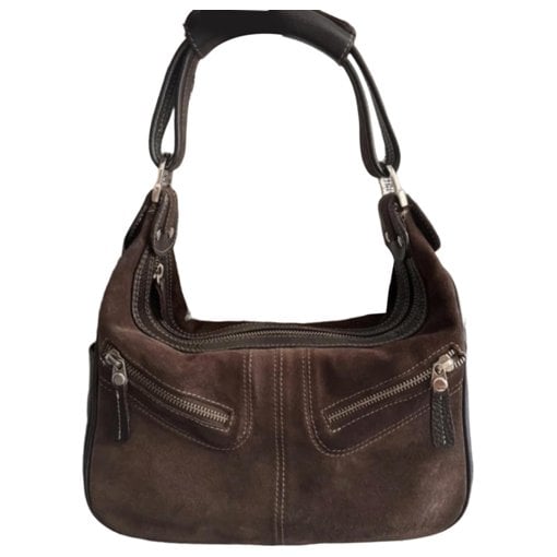 Patent leather clutch bag