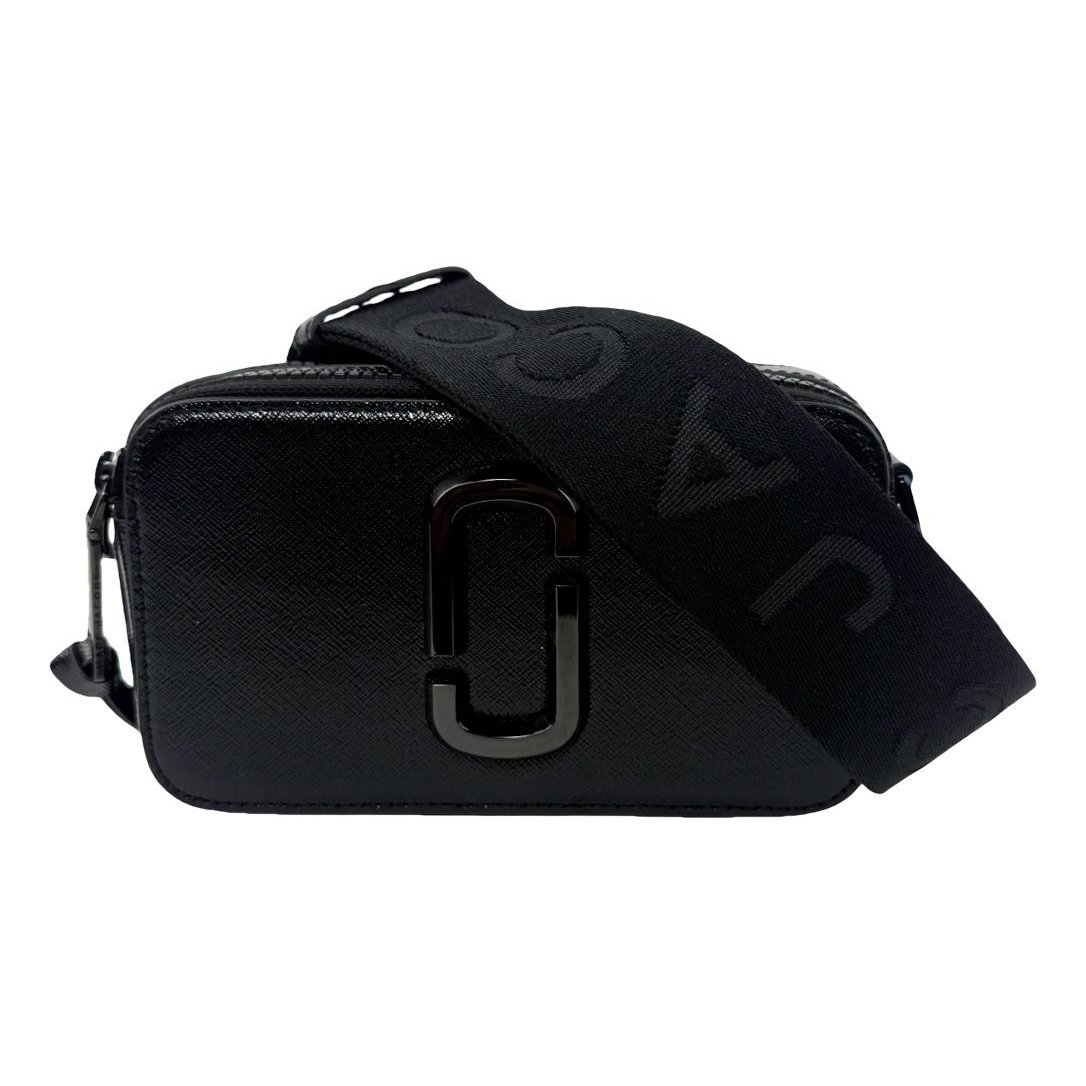 Snapshot leather handbag