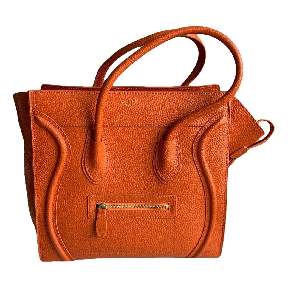 Luggage leather handbag