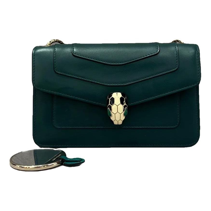Serpenti leather crossbody bag
