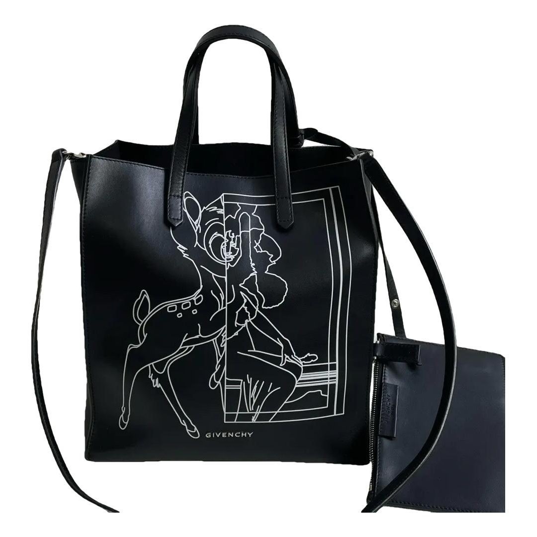 G Tote leather handbag