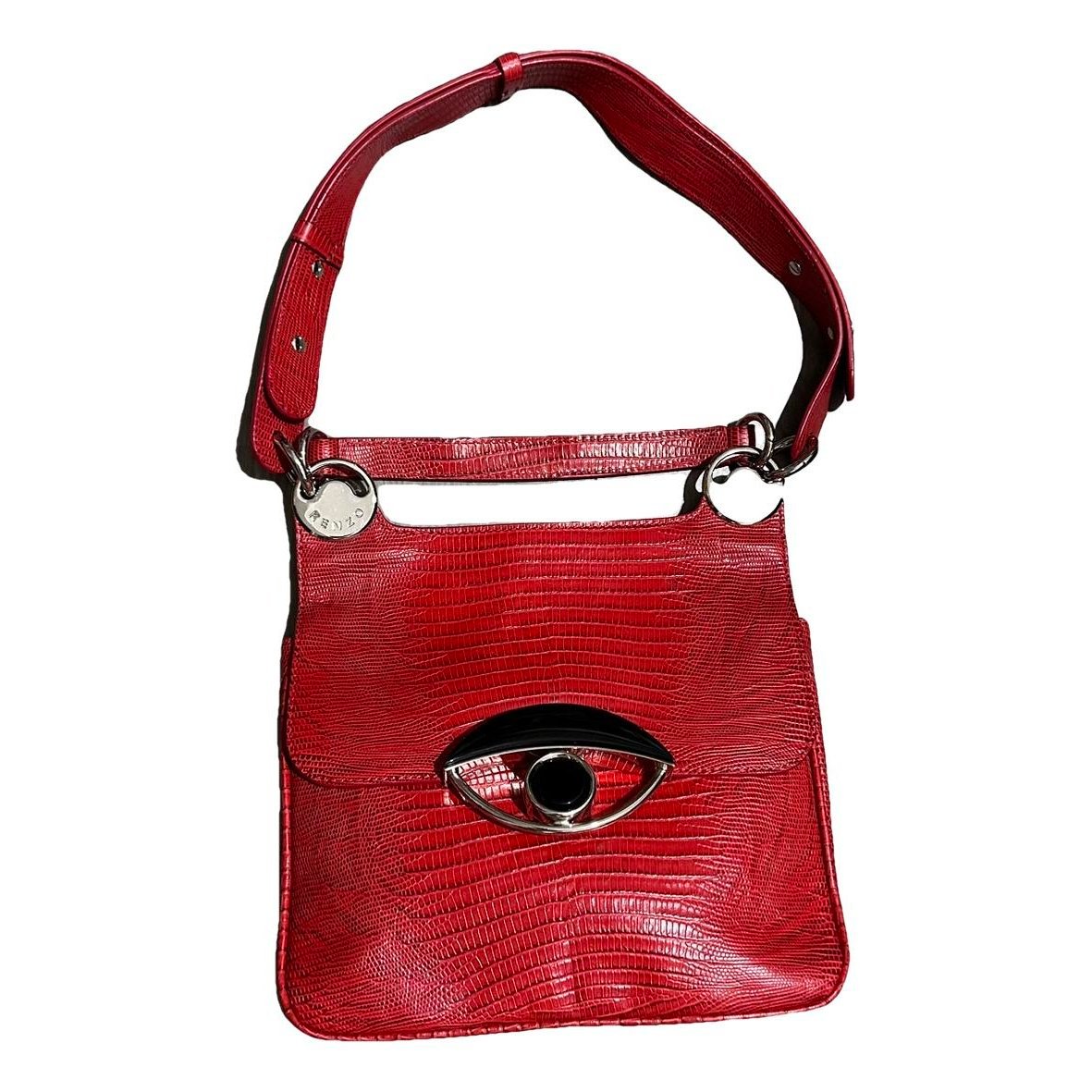 Pagodon leather crossbody bag