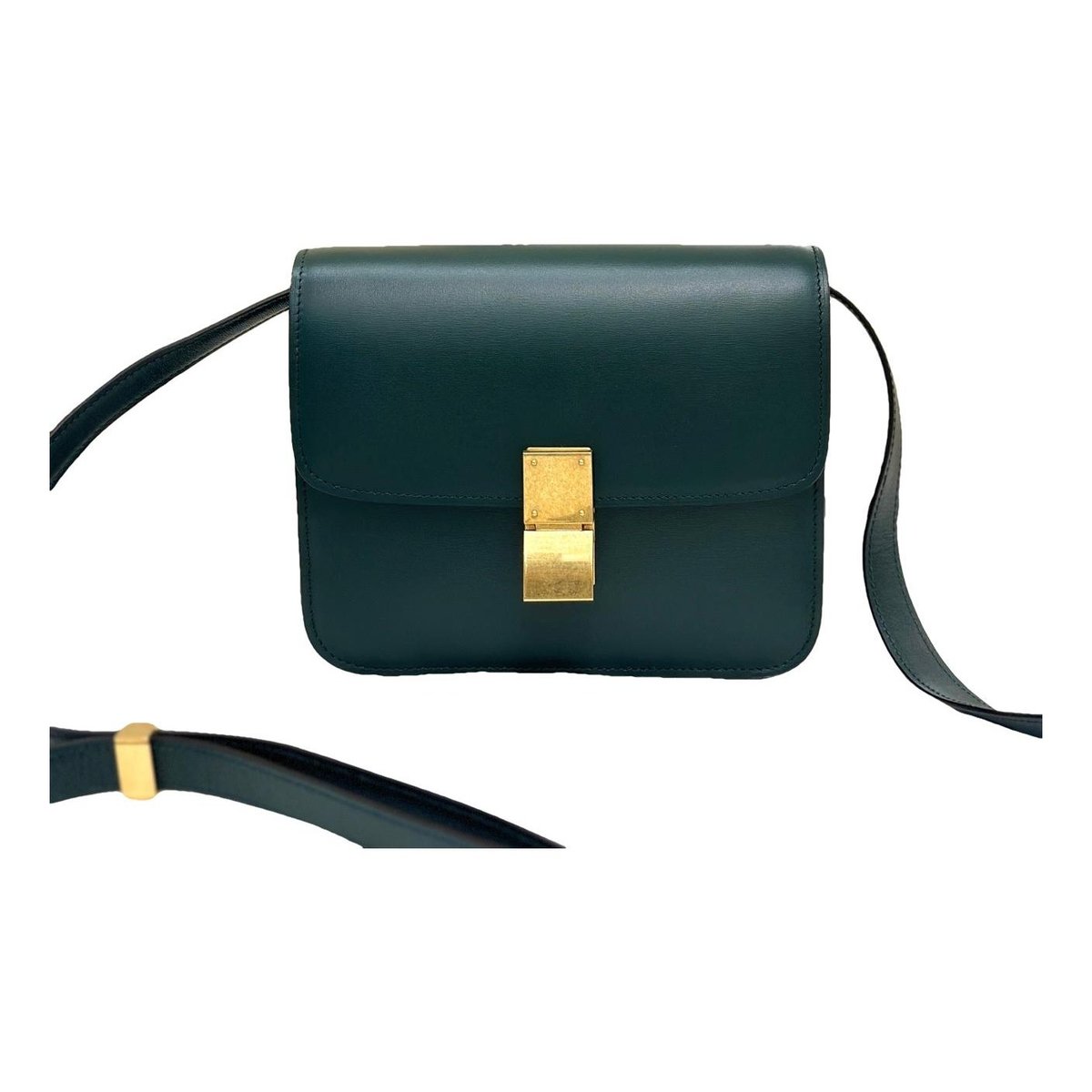 Classic leather handbag
