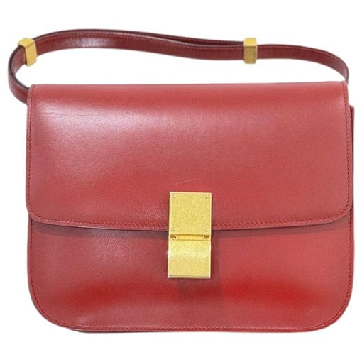 Classic leather handbag