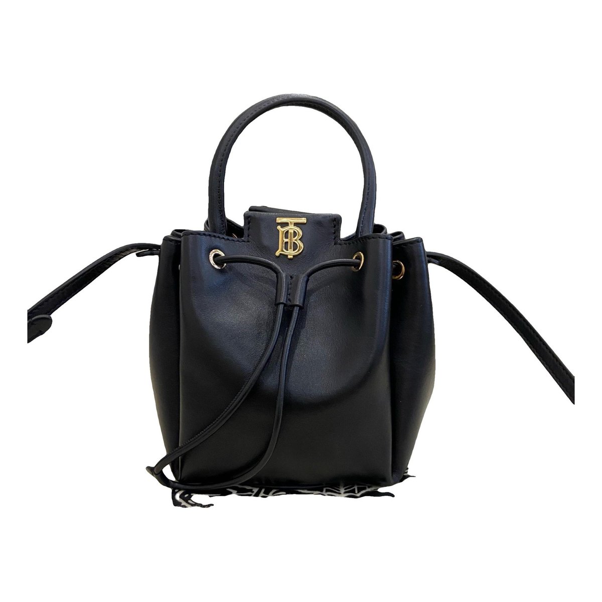 TB Bag Bucket Mini leather handbag