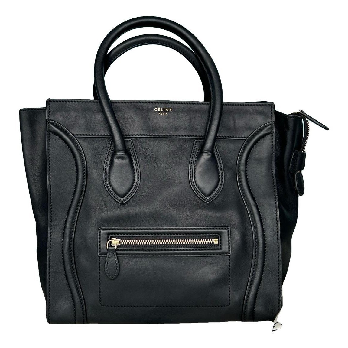 Luggage leather handbag
